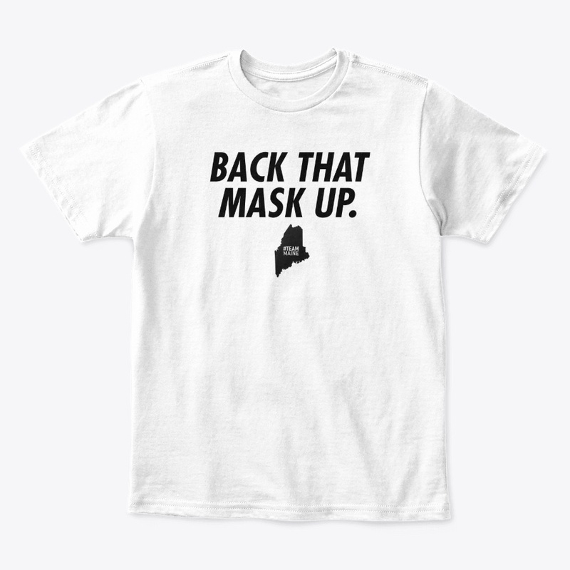 Team Maine - Back That Mask Up (Black)