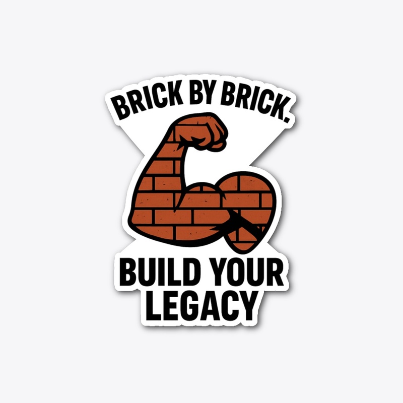 Brick By Brick. Build Your Legacy