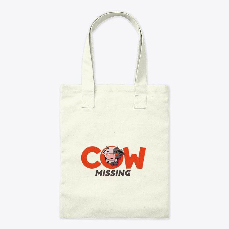 Cow Missing Tote Bag