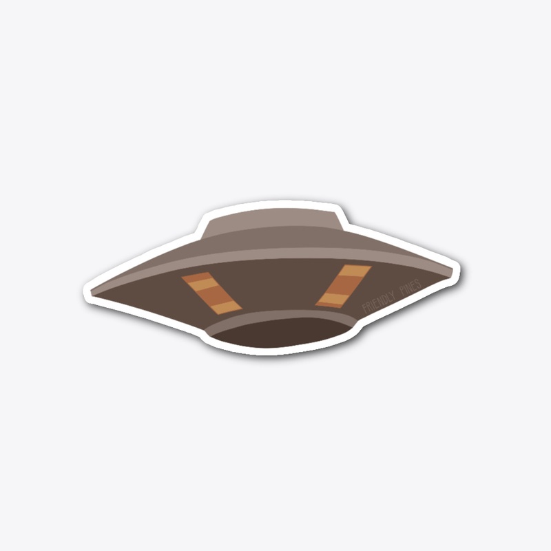 UFO Sticker