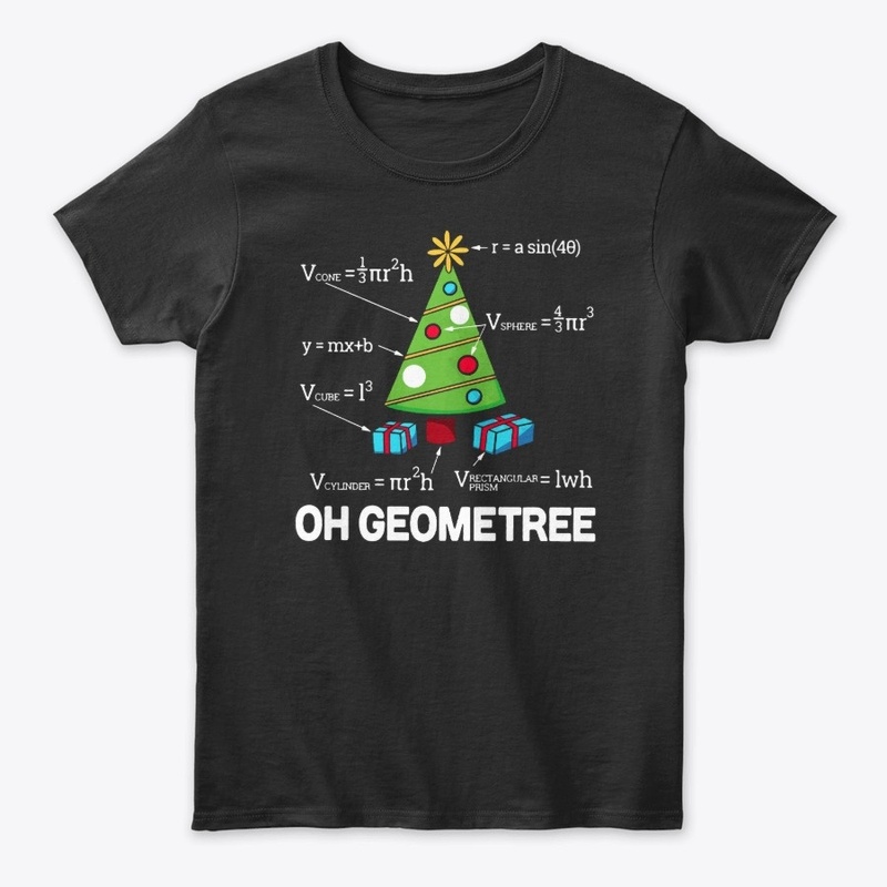 OH Geometree Christmas Teaching Shirt