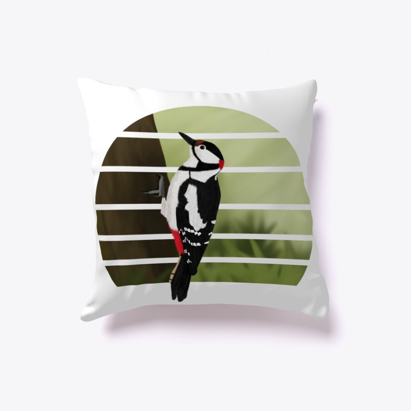 jz.birds Woodpecker Bird Animal Art