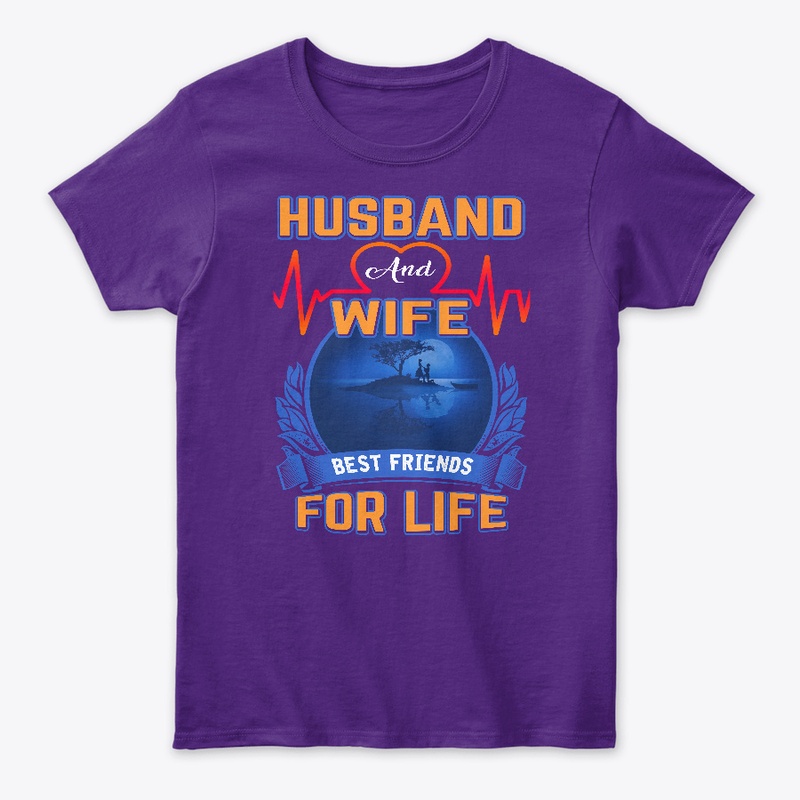 Husband and wife, best friends for life