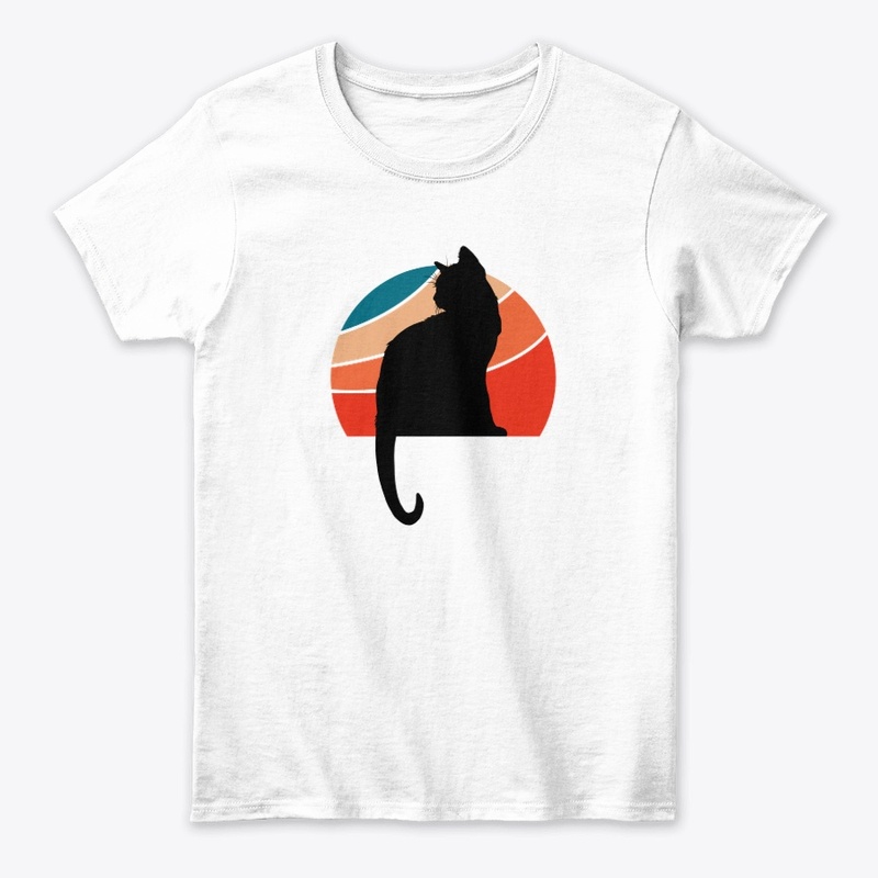 Vintage Cat Silhouette