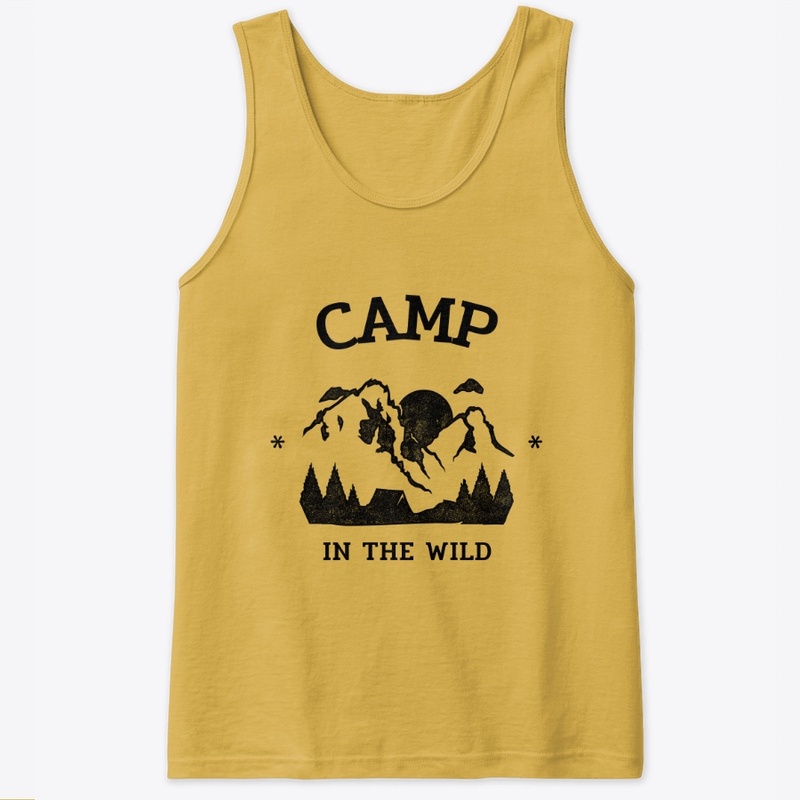 Camp in the Wild Front Print 