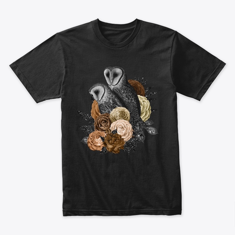 Owls & Roses | Gothic | Witchy Design 