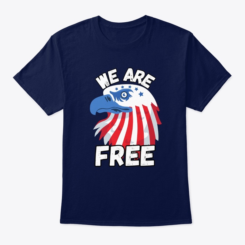 We Are Free 4th Of July Eagle
