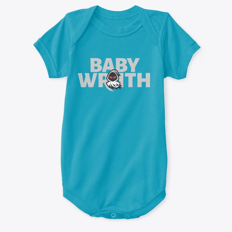 Gray Standard Logo Onesie - BABY WRAITH