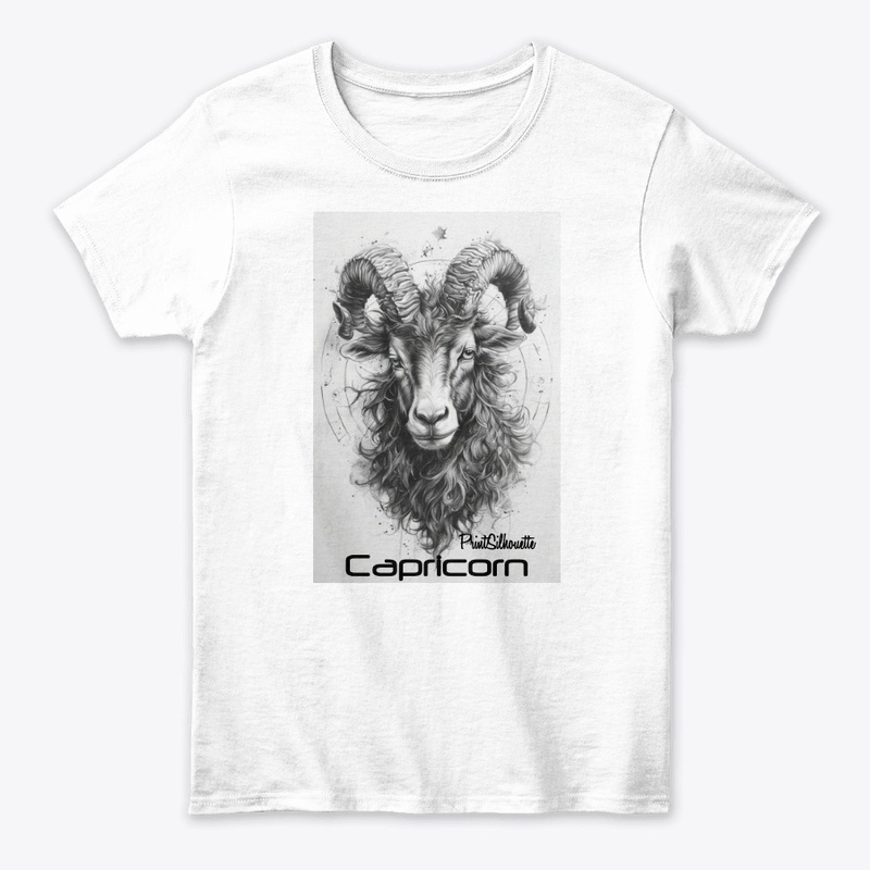 Capricorn- b/w sign