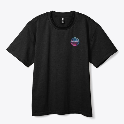 Invasion Tee Black T-Shirt Front