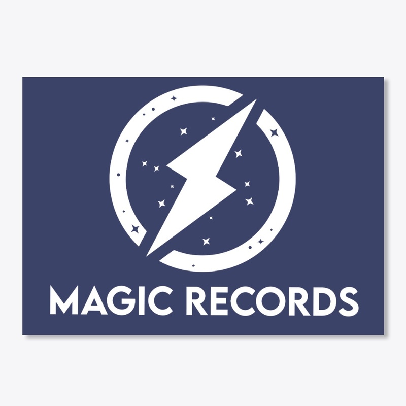 Magic Sticker (White Logo)