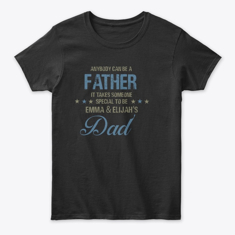 Personalized Dad T-Shirt