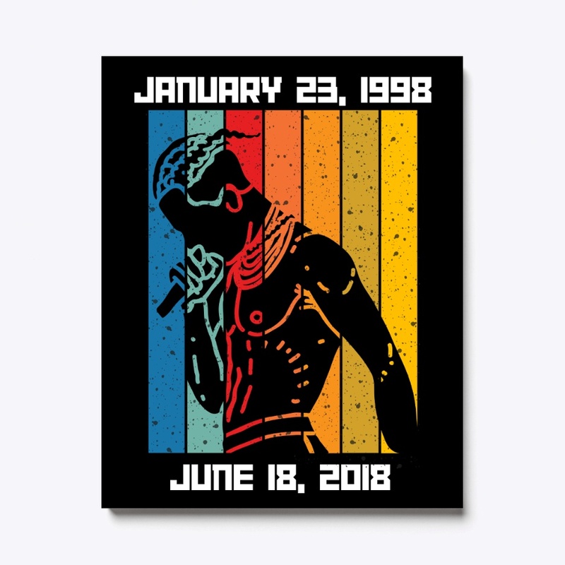 X Rapper Canvas Print.