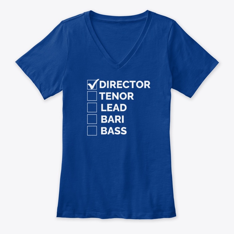 Block Director Check Mark White