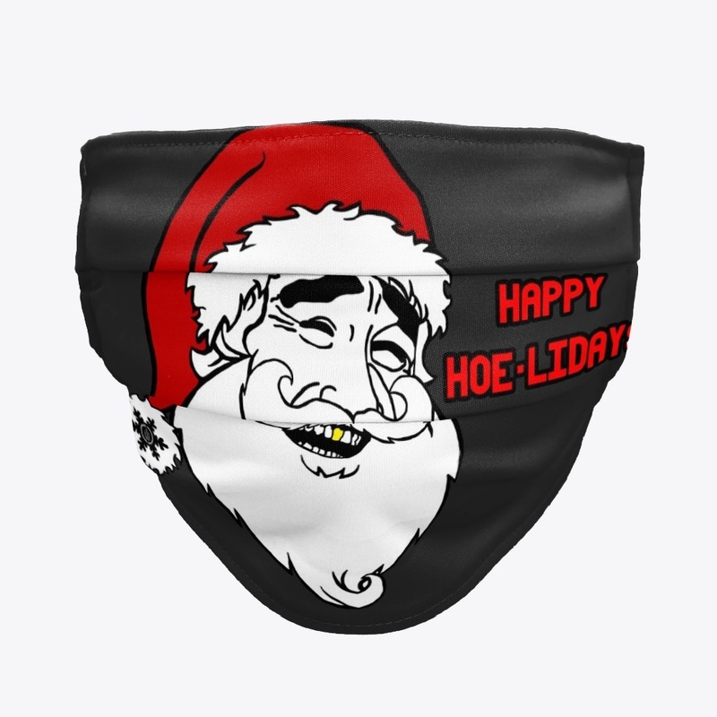 Happy Hoe-lidays Santa