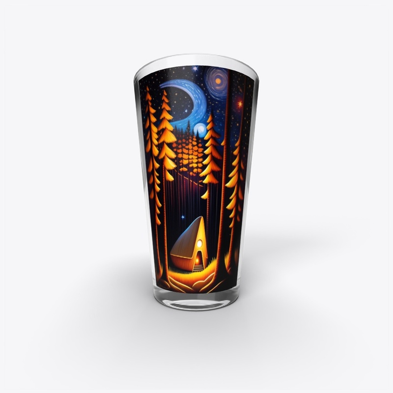 Celestial Voyage Wooden Spaceship