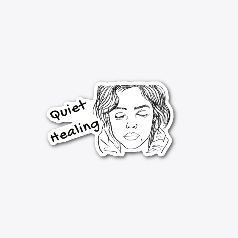 Quiet Healing – Minimal Line Art Mug