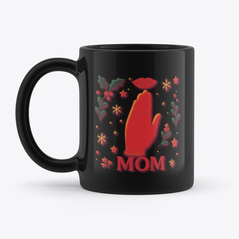 Holiday Thank You Mom Mug – ASL Edition