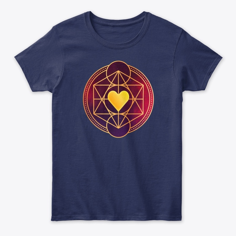 Sacred Geometry, Metatron Cube, Heart