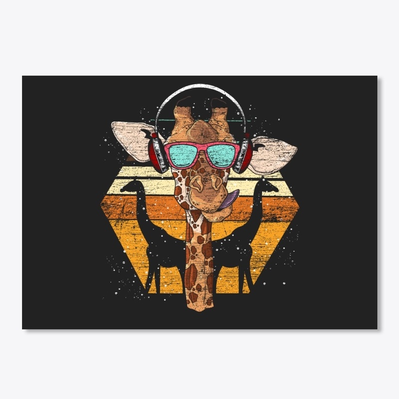 DJ Giraffe - Gift For Men & Women