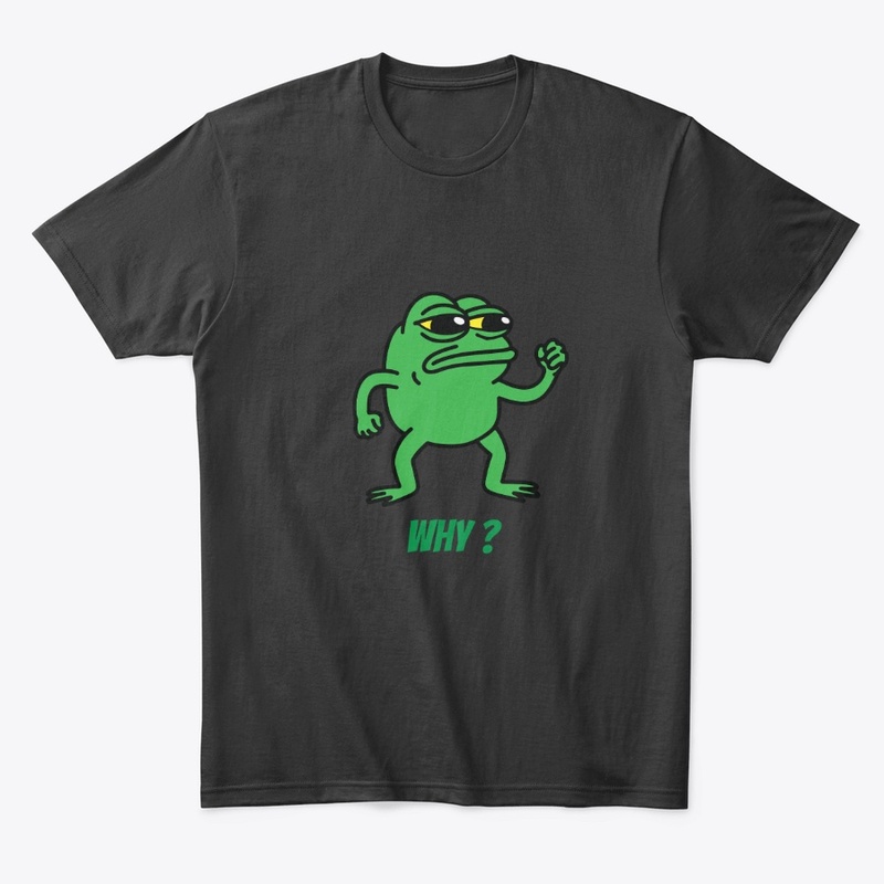 Green Frog Why Pose