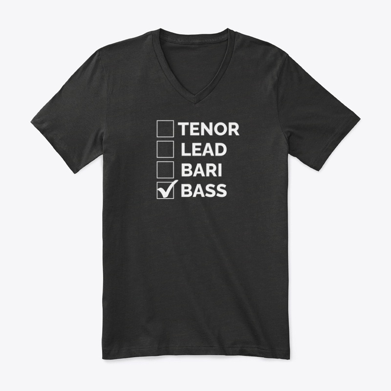 Block Bass Check Mark White