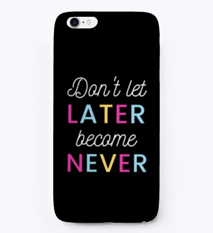 Black Tee! Don't let later become Never