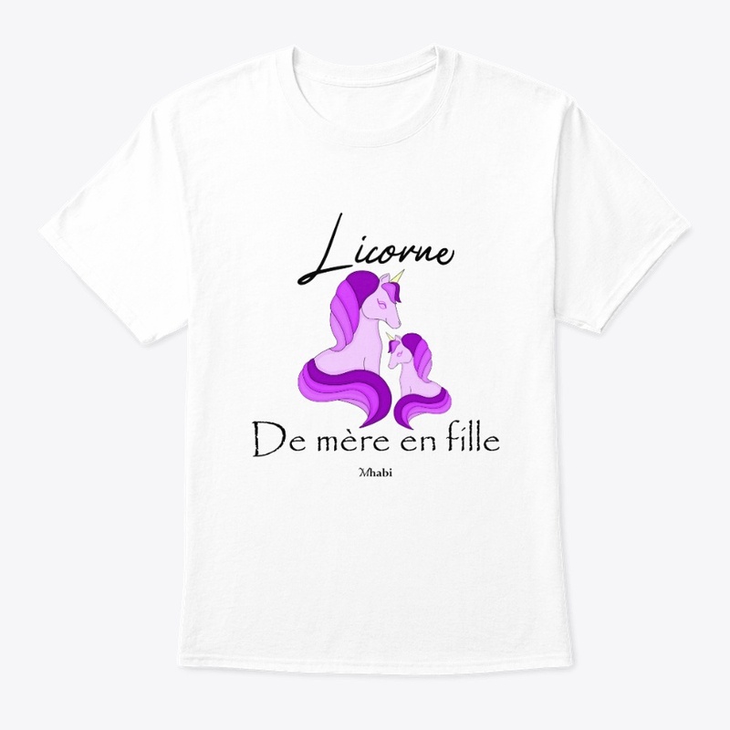 Licorne de mère en fille