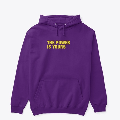 Power Purple T-Shirt Front