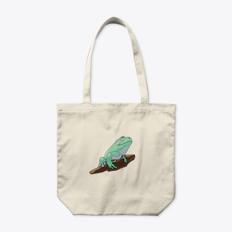 Linguine Whites Tree Frog Organic Tote