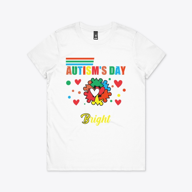 Autism Shirt - Autism's Day Bright