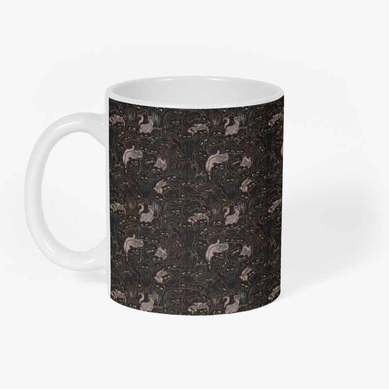 Black Cats Pattern