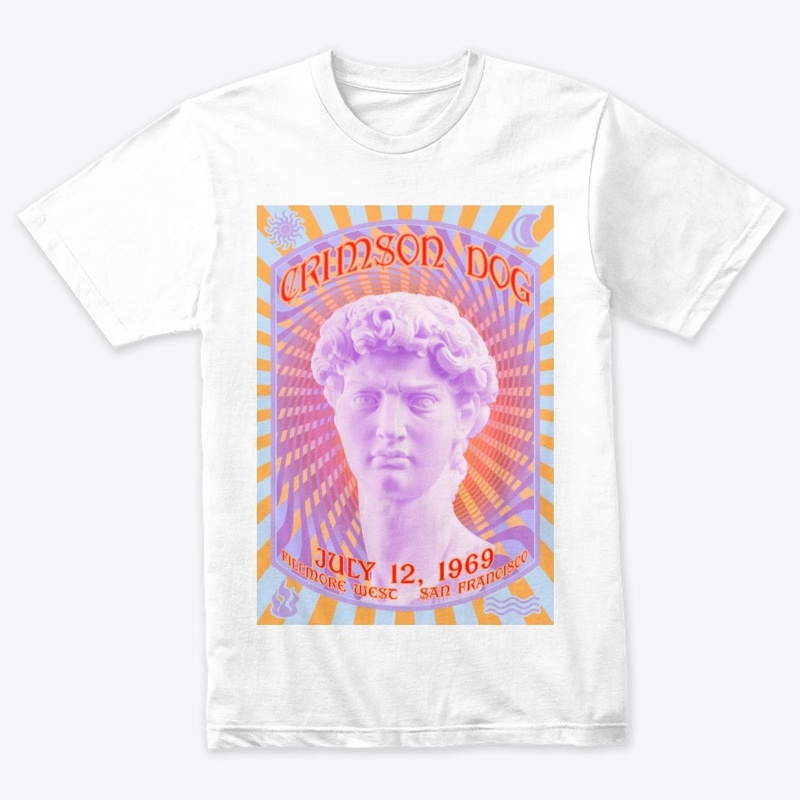 Psychedelic Poster - Crimson Dog