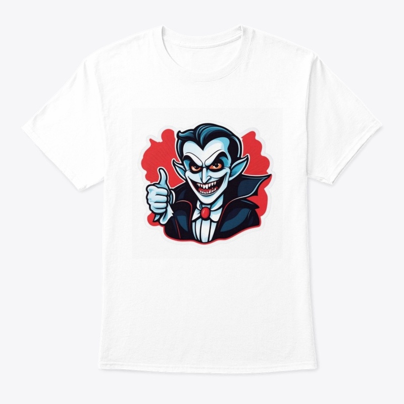 Vampire Villain Cartoon Illustration