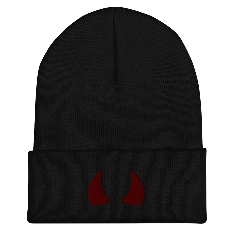 the horn beanie!! 