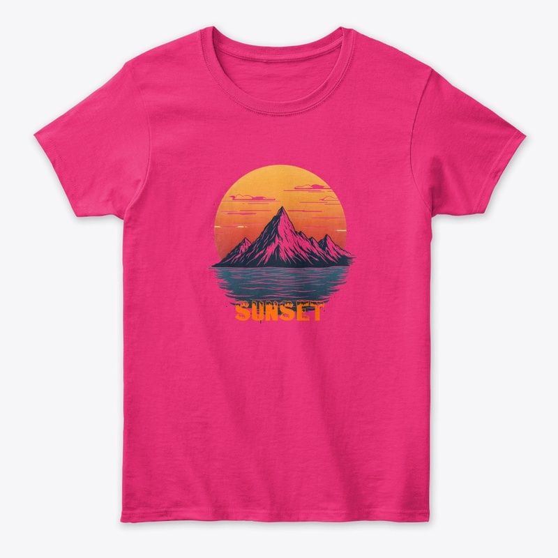 Mountain Sunset Adventure Tee