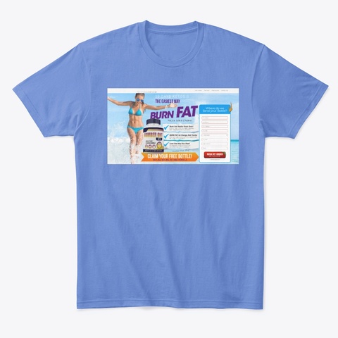 Number One Keto Reviews  Heathered Royal  T-Shirt Front