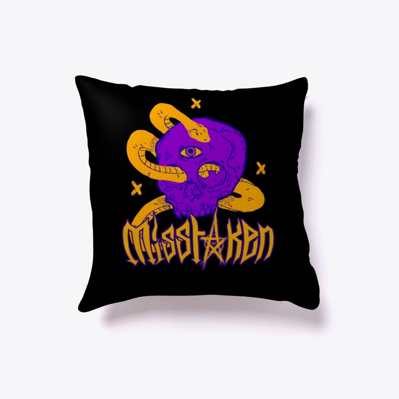 Misstaken Purple/Orange Snake & Skull