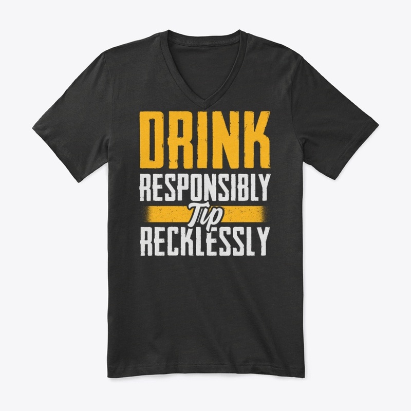 Funny Bartender Gift - Tip Recklessly