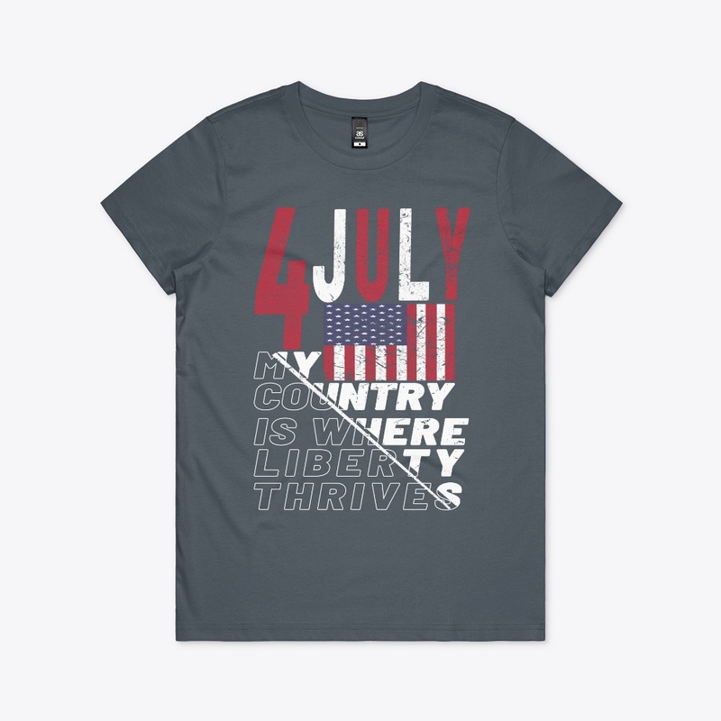4 JULY DAY T-SHIRT
