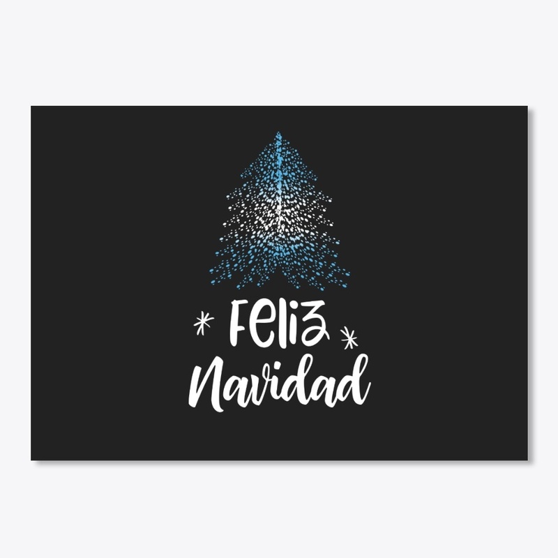 Merry Christmas with Argentina flag