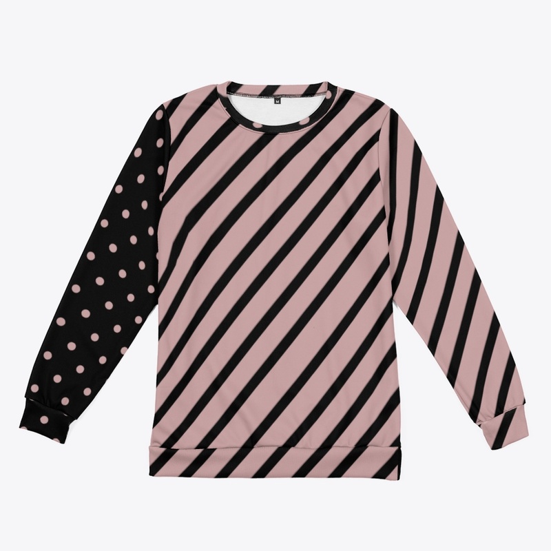 Pink Polka and Stripes