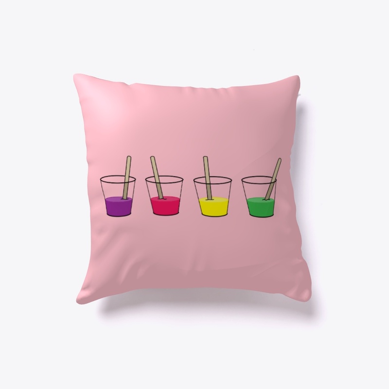 4 cups of fun pillow blk