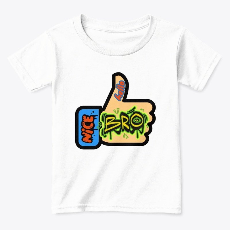 Nice Bro / Smile Bro Kids & Gents Tee