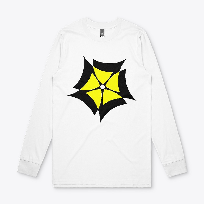 Abstract Yellow Star Flower T-Shirt