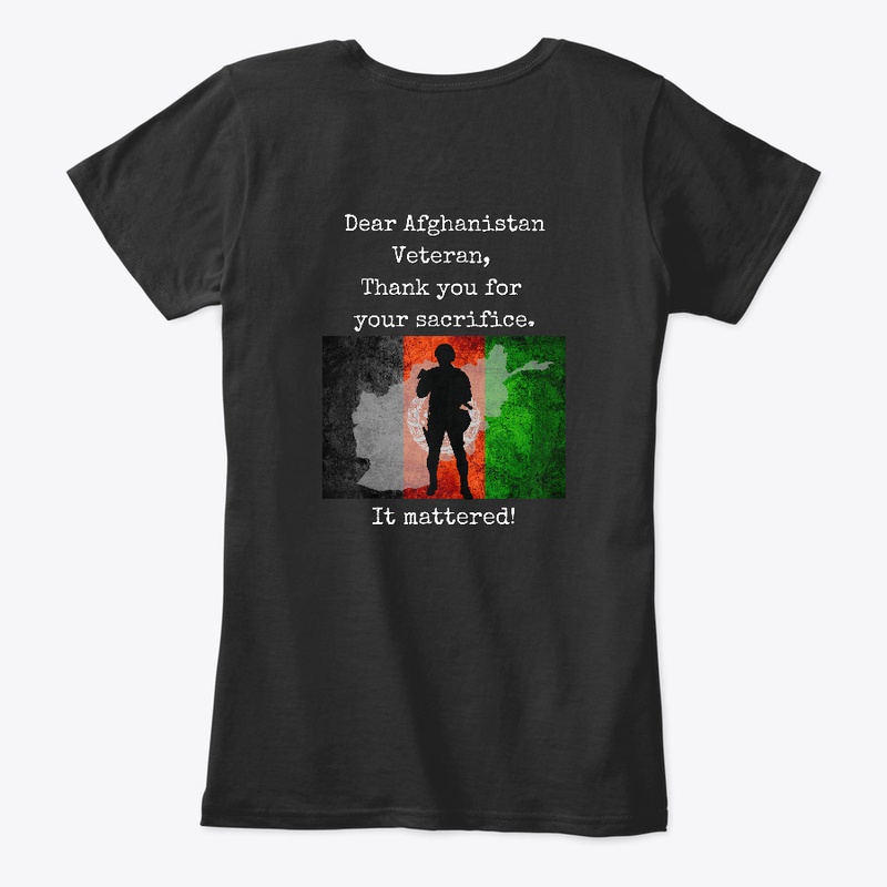 Thank You Afghanistan Veteran Shirt