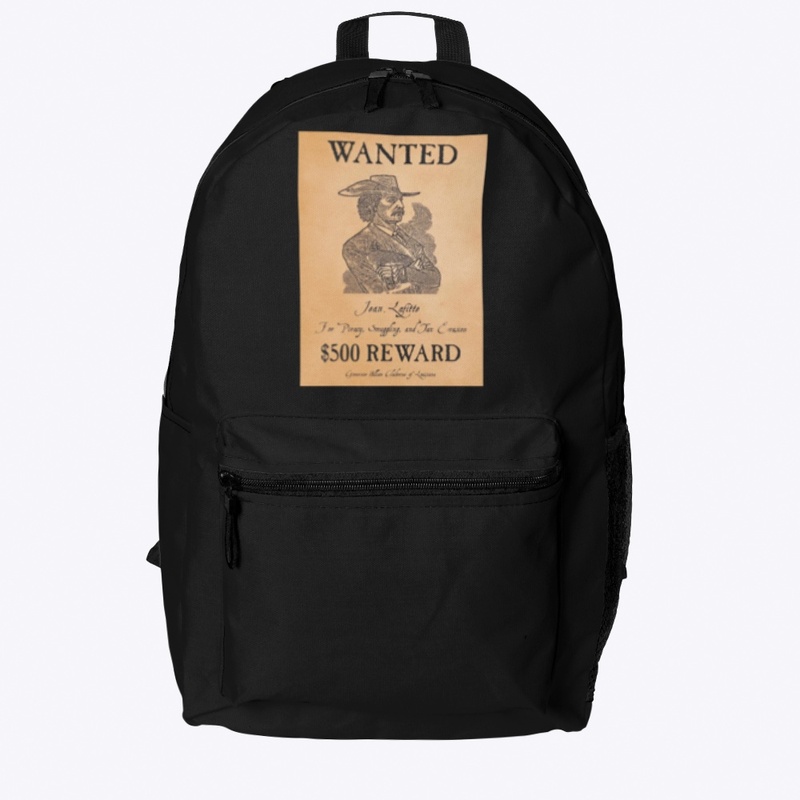 Jean Lafitte Wanted Poster