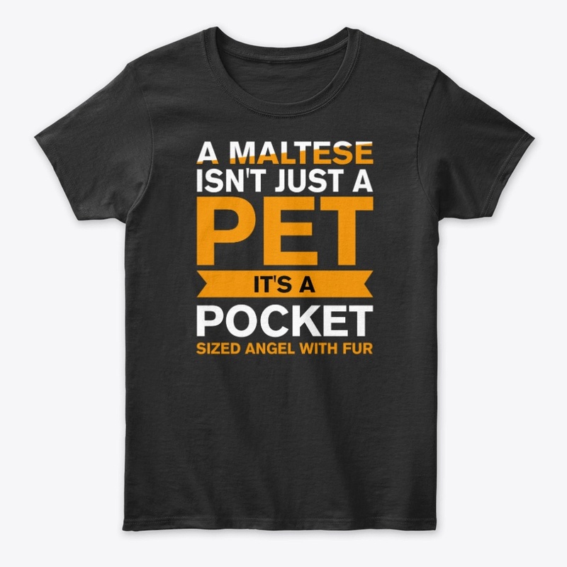 A Maltese Dog t shirt 