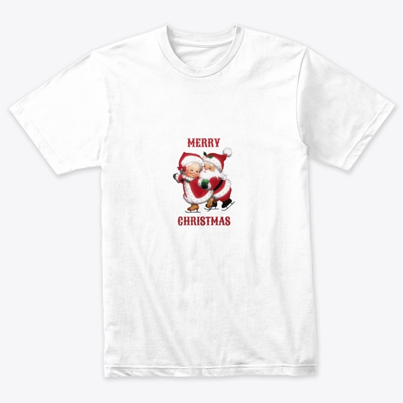 Mrs And Mr Claus Merry Christmas.