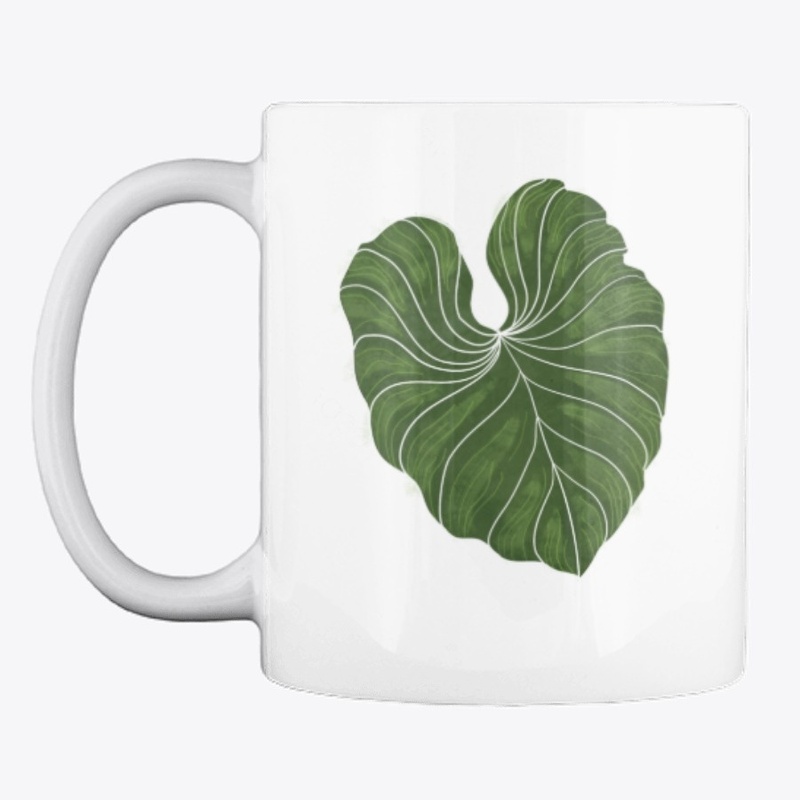 Philodendron Gloriosum Tropical Leaf Art